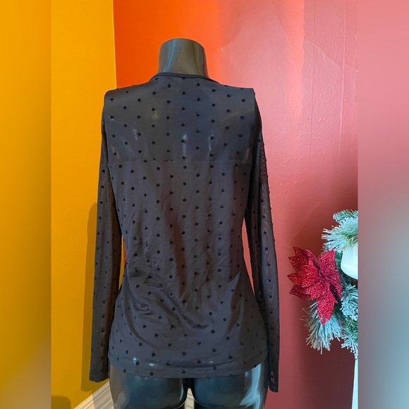 Ricki’s Polka Dot Sheer Long Sleeve ( Small ) - Picture 4 of 4